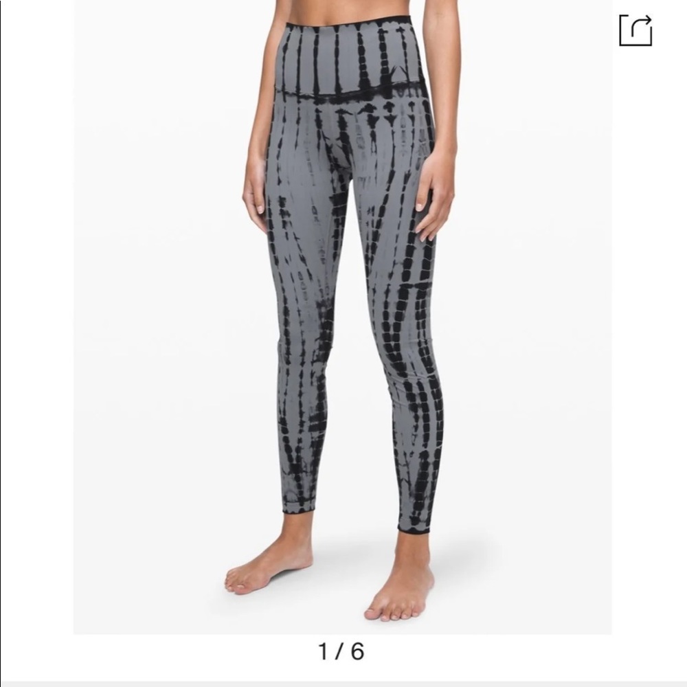 Lululemon tie dye legging